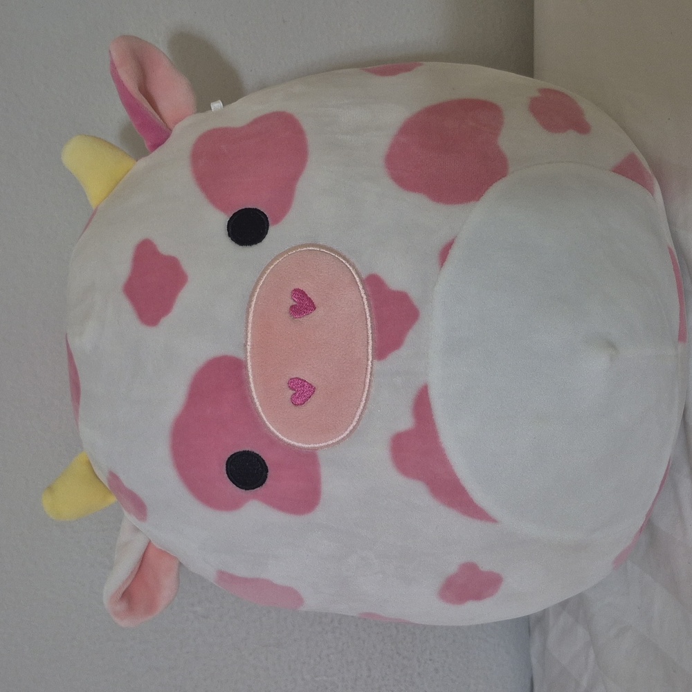 Like new Squishmallows Evangelica the Cow 12 inch